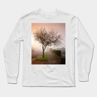 Misty Morning in Birchington Long Sleeve T-Shirt